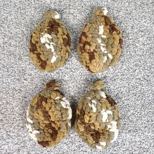 Set of 4 Camouflage Reusable Water Balloons Kids Summer Outdoor Fun Toy